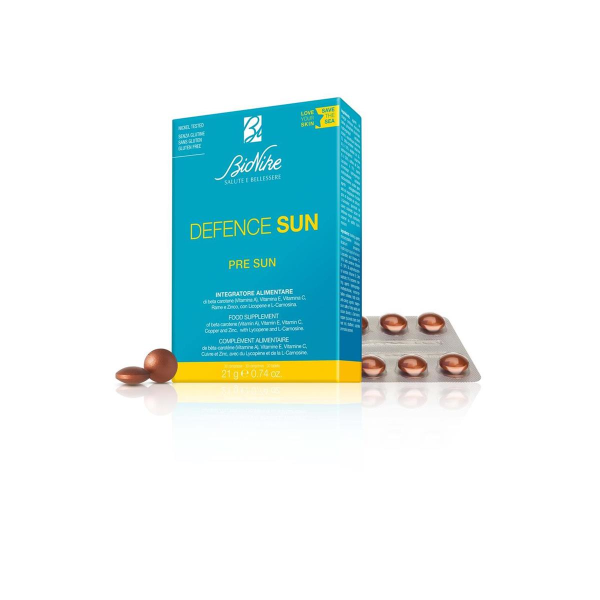DEFENCE SUN Pre Sun Nahrungsergänzungsmittel-Tabletten